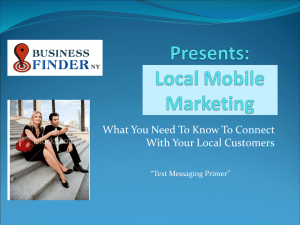 Mobile Marketing - Business Finder NY Mobile