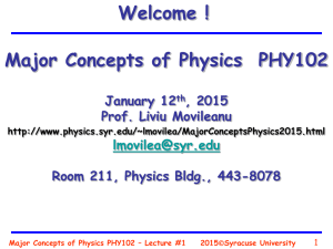 PHY102_L1 - Physics