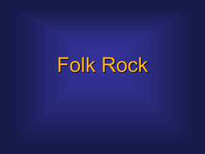 Power Point: Folk Rock