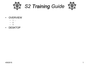 s2-training-guide - The Protection Bureau