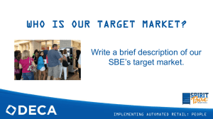 who is our target market?