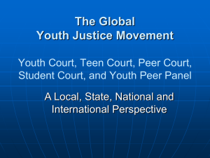 A Global Youth Justice Perspective