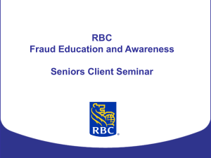 Fraud Education and Awareness for Seniors