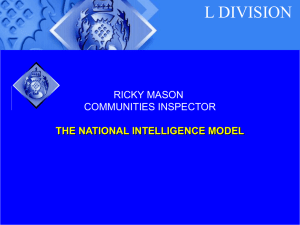 National Intelligence model