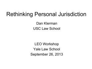 Yale presentation - USC Gould School of Law