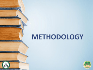 Methodology Prophetic Module