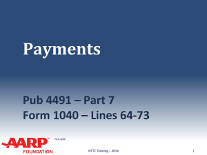 33_Payments - Aarp-tax-aide