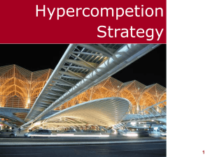 Hypercompetion - Sales & Marketing Slides