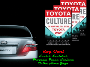 Toyota Culture - WordPress.com