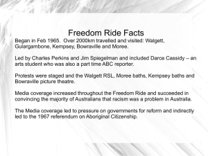 Charles Perkins and the Freedom Rides