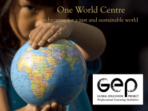 Geography - One World Centre