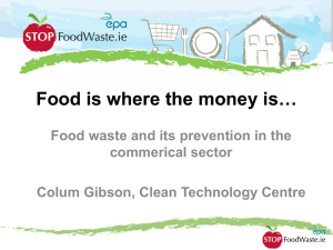 Food Waste – What`s the Story?