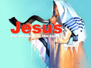 The Jewish Feasts