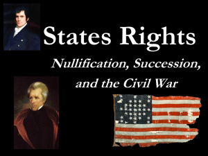 States Rights Debate - Moore Public Schools
