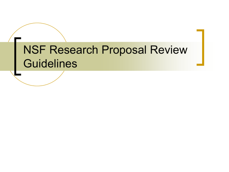 nsf research.gov collaborative proposals