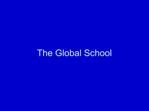 The Global Dimension - EDUCATION for SOCIAL JUSTICE