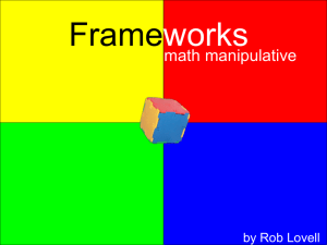 Lovell_Robert_Frameworks - UOIT.CA: Faculty Web Server