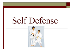 Self Defense Power Point 06