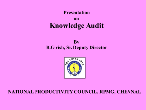 KM audit - August 11