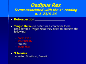 Oedipus Board Questions