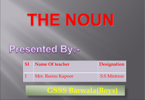 5_The Noun_8th_English