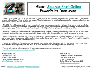 Editable PPT - Science Prof Online