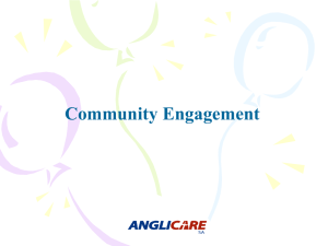 Community engagement