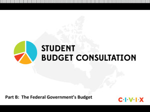 PowerPoint-B-The-Federal-Governments-Budget