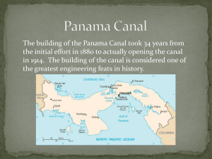 PowerPoint: Panama Canal
