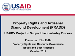 Module 5: PRADD Presentation - Land Tenure and Property Rights