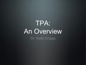 TPA: An Overview