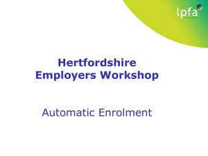 Hertfordshire Employers Workshop