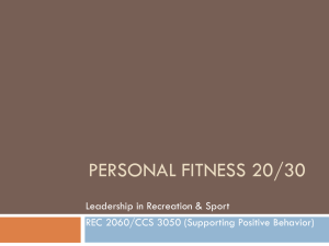 Personal Fitness 10