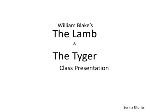 William blake Lamb