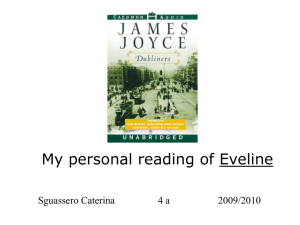 My personal reading of “Eveline”