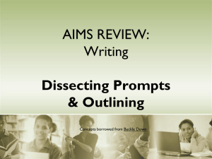AIMS REVIEW Reading