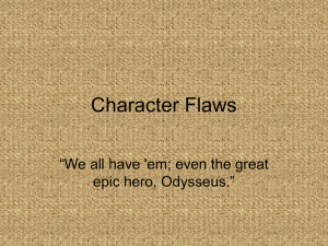 Character Flaws