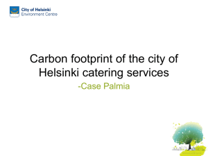 Helsinki catering presentation