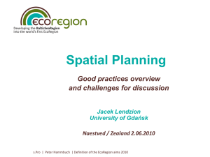 Spatial Planning