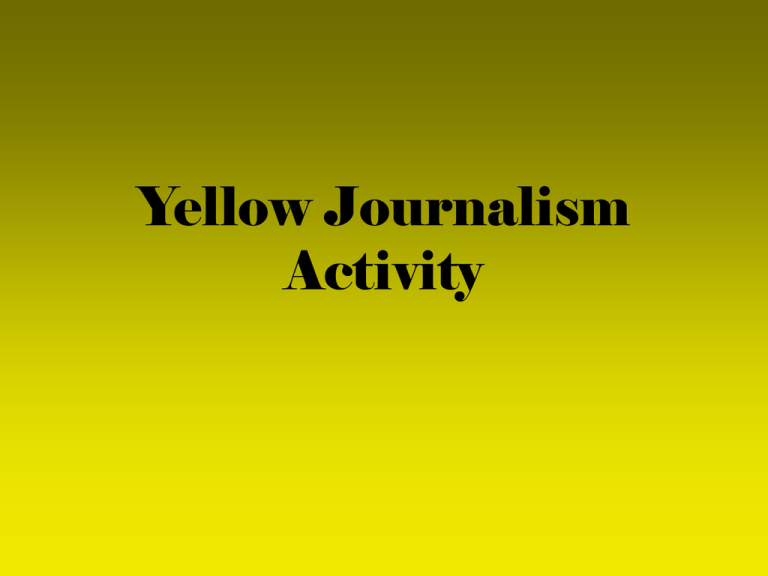 yellow-journalism-activity