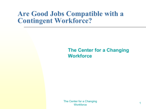The Center for a Changing Workforce