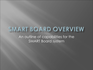 SmartBoard Overview