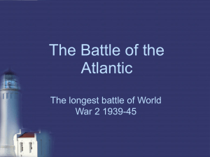 How important was the battle of the Atlantic