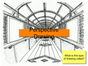 1 and 2 point perspective PP