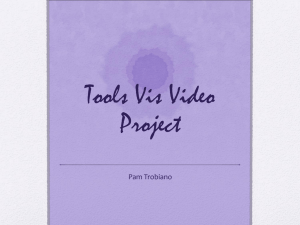Tools Vis Video Project