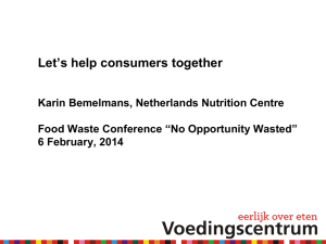 Karin Bemelmans - Food Waste Conference
