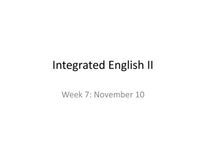 Integrated English II