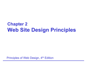 2 Web Design Principles