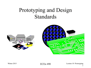 Prototyping - ECEN 490 Project Management Lectures