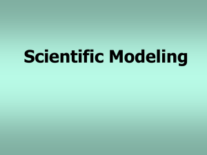 Scientific Modeling